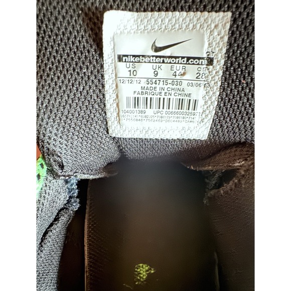 Nike Air Max 95 Dynamic Flywire Poison Green Men's Size 10.5 Y2K Gray Green - Picture 10 of 11